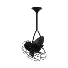 Load image into Gallery viewer, Jarold Direcional Ceiling Fan in Matte Black/Metal.
