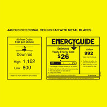 Load image into Gallery viewer, Jarold Direcional Ceiling Fan.
