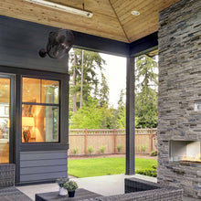 Load image into Gallery viewer, Laura Wall Fan in Outside Area.
