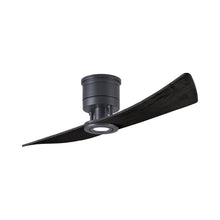 Load image into Gallery viewer, Lindsay LED Ceiling Fan in Matte Black/Matte Black.
