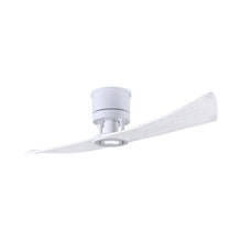 Load image into Gallery viewer, Lindsay LED Ceiling Fan in Matte White/Matte White.
