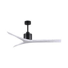 Load image into Gallery viewer, Mollywood Indoor / Outdoor Ceiling Fan in Matte Black/Matte White (60-Inch).
