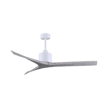 Load image into Gallery viewer, Mollywood Indoor / Outdoor Ceiling Fan in Matte White/Barnwood (60-Inch).
