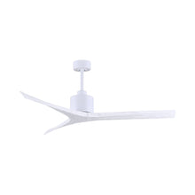 Load image into Gallery viewer, Mollywood Indoor / Outdoor Ceiling Fan in Matte White/Matte White (60-Inch).
