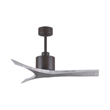 Load image into Gallery viewer, Mollywood Indoor / Outdoor Ceiling Fan in Textured Bronze/Barnwood (42-Inch).
