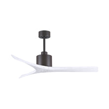 Load image into Gallery viewer, Mollywood Indoor / Outdoor Ceiling Fan in Textured Bronze/Matte White (52-Inch).
