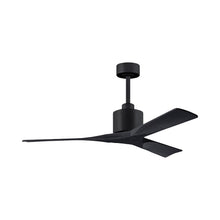 Load image into Gallery viewer, Nan Ceiling Fan in Matte Black/Matte Black (52-Inch ).
