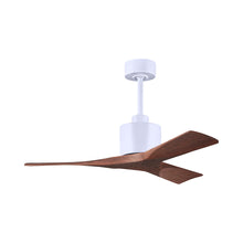 Load image into Gallery viewer, Nan Ceiling Fan in Matte White/Walnut (42-Inch ).
