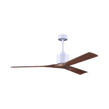 Load image into Gallery viewer, Nan Ceiling Fan in Matte White/Walnut (60-Inch ).
