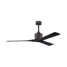 Load image into Gallery viewer, Nan Ceiling Fan in Textured Bronze/Matte Black (60-Inch ).
