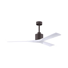 Load image into Gallery viewer, Nan Ceiling Fan in Textured Bronze/Matte White (60-Inch ).
