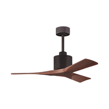 Load image into Gallery viewer, Nan Ceiling Fan in Textured Bronze/Walnut (42-Inch ).
