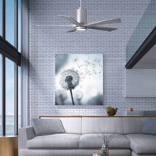 Load image into Gallery viewer, Patricia 5 Indoor / Outdoor LED Ceiling Fan in living room.
