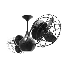 Load image into Gallery viewer, Vent-Bettina Ceiling Fan in Matte Black/Metal.
