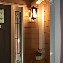 Load image into Gallery viewer, Aberdeen Outdoor Wall Light in Outside Area.
