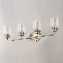 Load image into Gallery viewer, Acadia Bath Vanity Light in Detail.
