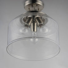 Load image into Gallery viewer, Acadia Semi Flush Mount Ceiling Light in Detail.
