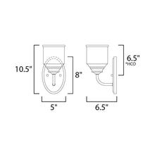 Load image into Gallery viewer, Acadia Wall Light - line drawing.
