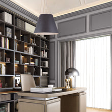 Load image into Gallery viewer, Acoustic Pendant Light in office.
