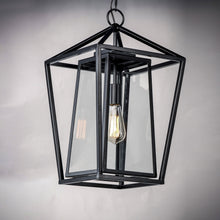 Load image into Gallery viewer, Artisan Outdoor Pendant Light in Detail.
