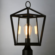 Load image into Gallery viewer, Artisan Outdoor Post Light in Detail.
