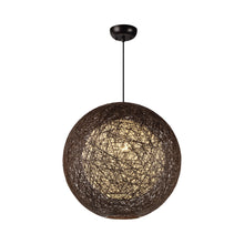 Load image into Gallery viewer, Bali Outdoor Pendant Light in Chocolate (Medium).
