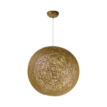 Load image into Gallery viewer, Bali Outdoor Pendant Light in Natural (Medium).
