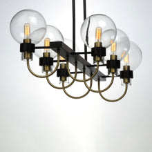Load image into Gallery viewer, Bauhaus Linear Suspension Light in Detail.
