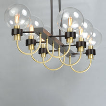 Load image into Gallery viewer, Bauhaus Linear Suspension Light in Detail.
