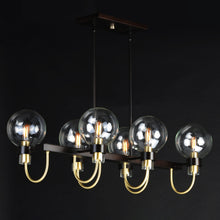 Load image into Gallery viewer, Bauhaus Linear Suspension Light in Detail.
