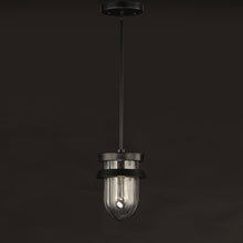 Load image into Gallery viewer, Breakwater Outdoor Semi Flush Mount Ceiling Light in Detail.
