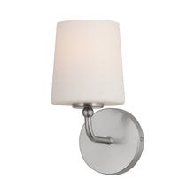 Load image into Gallery viewer, Bristol Bath Wall Light in Satin Nickel.
