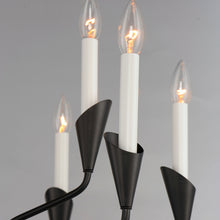 Load image into Gallery viewer, Calyx Chandelier in Detail.
