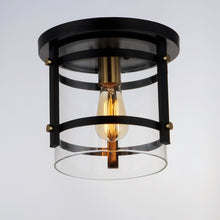 Load image into Gallery viewer, Capitol Flush Mount Ceiling Light in Detail.
