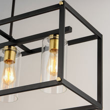Load image into Gallery viewer, Capitol Linear Suspension Light in Detail.
