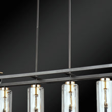 Load image into Gallery viewer, Capitol Linear Suspension Light in Detail.
