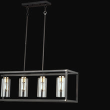 Load image into Gallery viewer, Capitol Linear Suspension Light in Detail.
