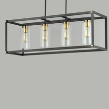 Load image into Gallery viewer, Capitol Linear Suspension Light in Detail.
