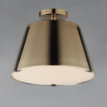 Load image into Gallery viewer, Carlo LED Semi Flush Mount Ceiling Light in Detail.
