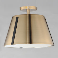 Load image into Gallery viewer, Carlo LED Semi Flush Mount Ceiling Light in Detail.
