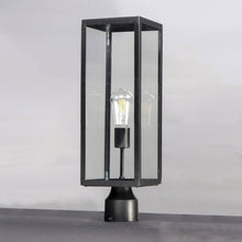 Load image into Gallery viewer, Catalina Outdoor Post Light in Detail.
