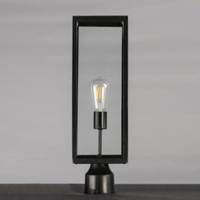 Load image into Gallery viewer, Catalina Outdoor Post Light in Detail.
