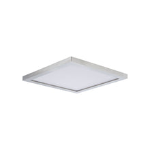 Load image into Gallery viewer, Chip LED Flush Mount Ceiling Light in Medium/Square/Satin Nickel.
