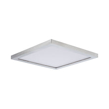 Load image into Gallery viewer, Chip LED Flush Mount Ceiling Light in Large/Square/Satin Nickel.
