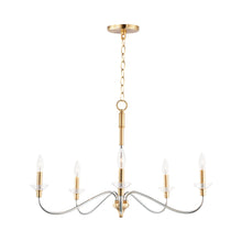 Load image into Gallery viewer, Clarion Chandelier (5-Light).
