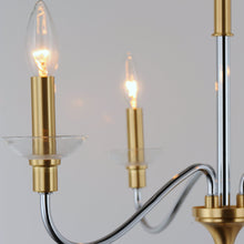 Load image into Gallery viewer, Clarion Chandelier in Detail.
