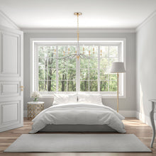 Load image into Gallery viewer, Clarion Chandelier in bedroom.
