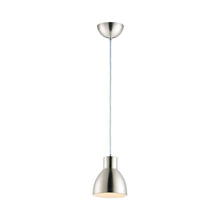 Load image into Gallery viewer, Cora Mini Pendant Light in Satin Nickel.
