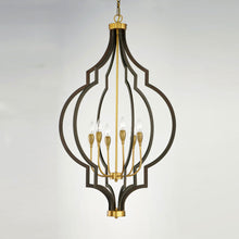 Load image into Gallery viewer, Crest Chandelier in Detail.

