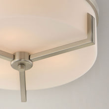 Load image into Gallery viewer, Dart Flush Mount Ceiling Light in Detail.

